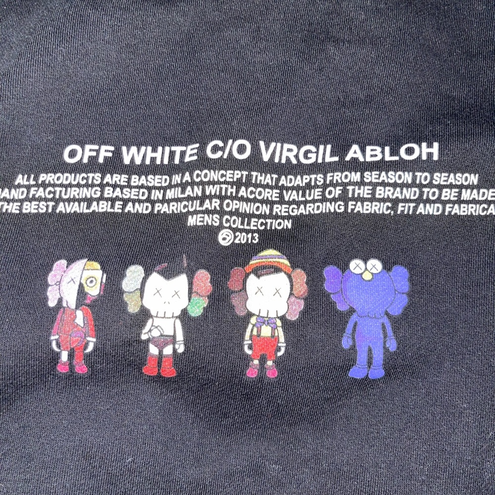 Off White x Kaws Crewneck